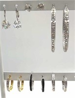 Collection of Swarovski Elements Earrings