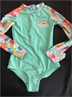 Girls Sun Cover Bathing Suit-10/12