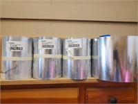 Five Rolls of Aluminum Trim Coil