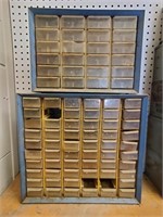 Vintage Hardware Organizers 16x15 13x6x10