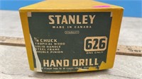 Stanley 626 Sweetheart Drill - New in sealed box