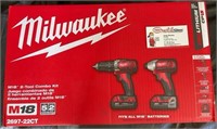 Milwaukee M18 2 Tool Combo Kit - Donated by