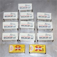 12 boxes Winchester 22 cal ammunition