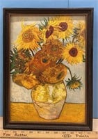 Van Gogh Sun Flowers Gellman print (12" x 15")