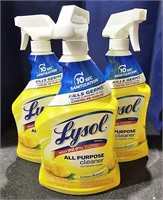 3 Bottles Lysol All Purpose Cleaner