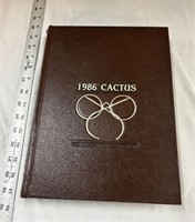 Vtg 1986 Cactus University of Texas Yearbook