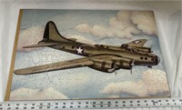 Vtg. 1942 Puzzle of WWII B-17 Fighters for