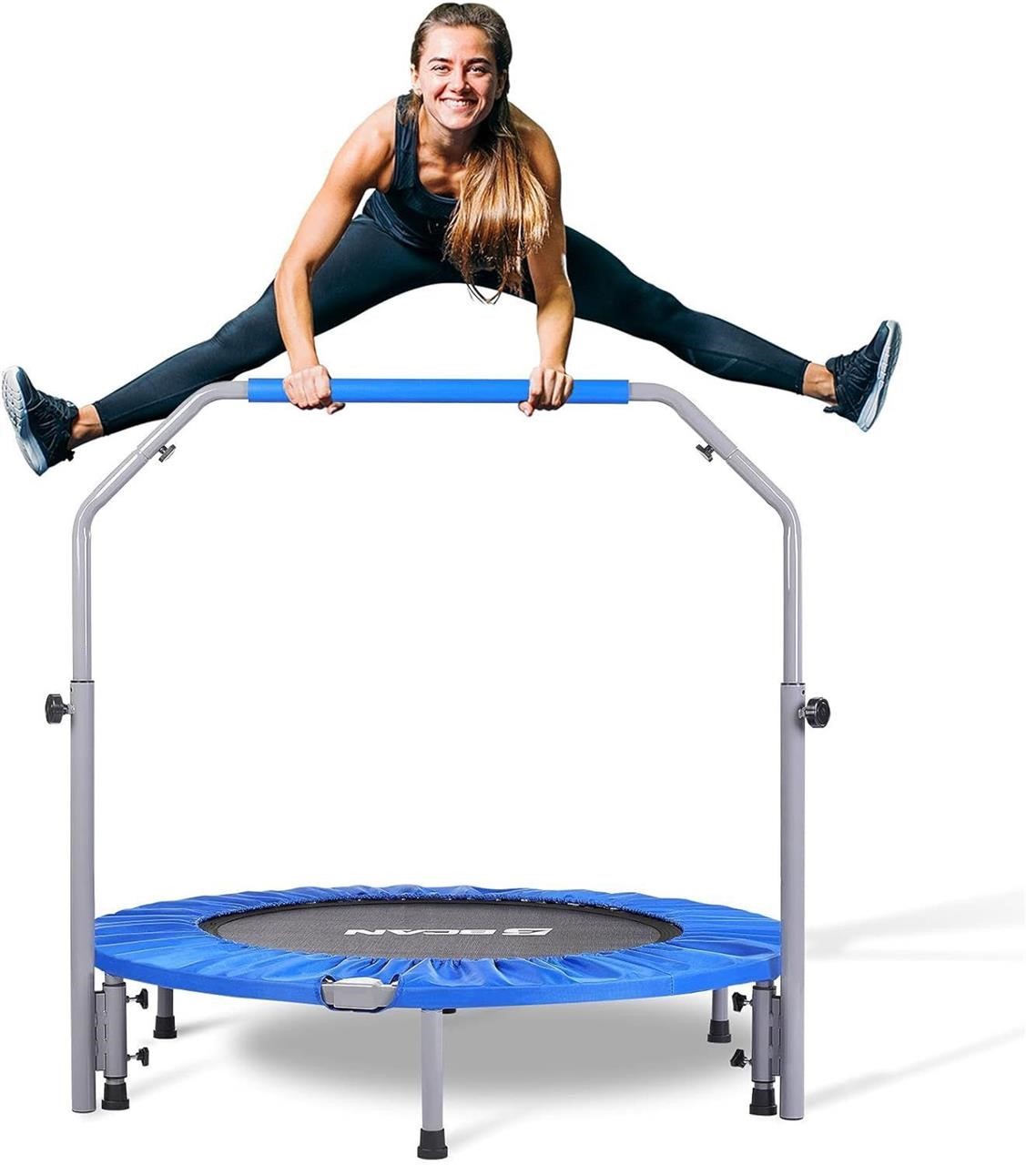 BCAN 48in Foldable Trampoline  Max 440lbs