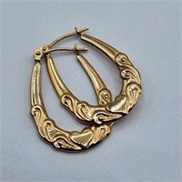 10k Gold Earrings (.9g)