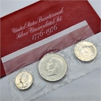U.S. Silver Uncirculated Bicentennial Coin Set