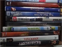 Stack of DVD Movies