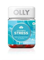 Stress Gummies Berry Verbena 42 Count by Olly