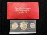 US Bicentennial Silver Uncirculated Set