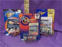 3 Winner's Circle race cars