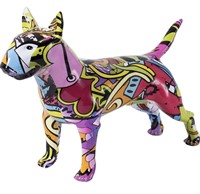 Art Color Solid Realistic Bull terrier Entrance