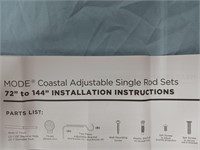 MODE Coastal Adjustable Single Rod Set