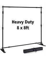 PHOTO BACKDROP STAND - HEAVY DUTY BANNER HOLDER