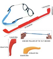 11 Pack Anti Slip Kids/Adult Eyeglasses Straps
