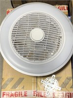 CAGED LED CEILING FAN 20IN