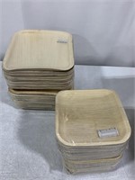 ECOSOUL PALM LEAF PLATES 50-7IN 50-10IN 100TOTAL