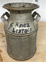 Small Milk Can (15"H).  NO SHIPPING