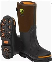 TIDEWE RUBBER WORK BOOT FOR MEN WITH STEEL TOE &