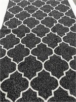 NON SLIP AREA RUG 74X80IN