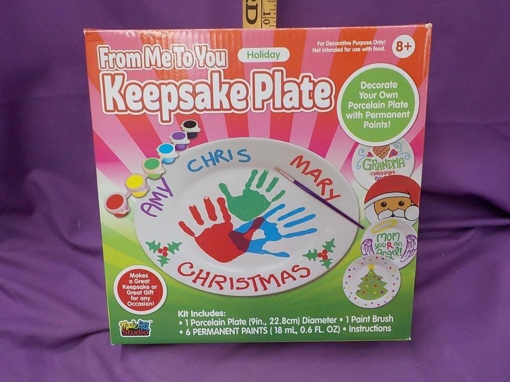 Keepsake plate