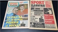 2 Vintage Sports Illustrated Papers