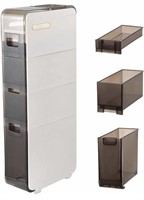 TOWEL STORAGE FOR SMALL BATHROOM, 3-TIER STANDING