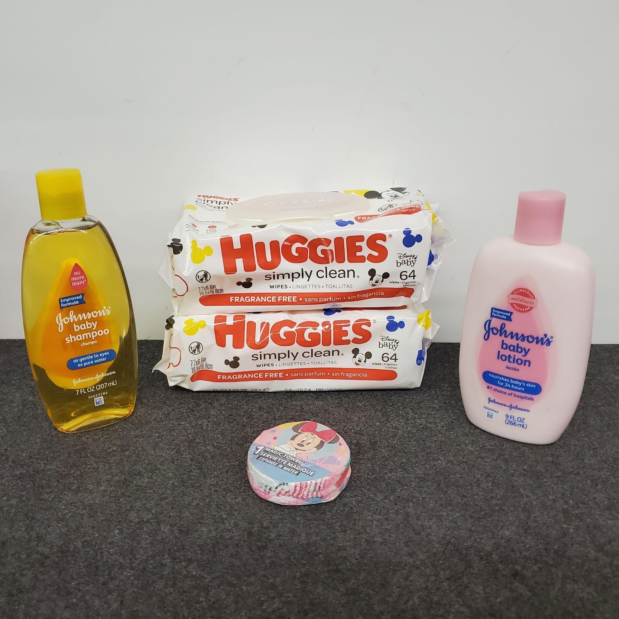 Lot Of Baby Bath/Cleaning Items