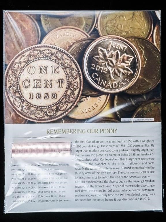 Remembering Our Penny - Roll of 2012 Final Run Can