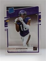 2020 Justin Jefferson Clearly Donruss RC Rookie