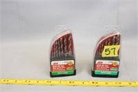 2 pack new drill bits