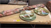 Vintage Drapery, Decorative Plates