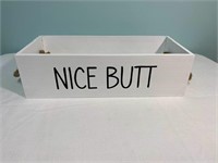 Nice Butt Sweet Cheeks Toilet Paper Tray