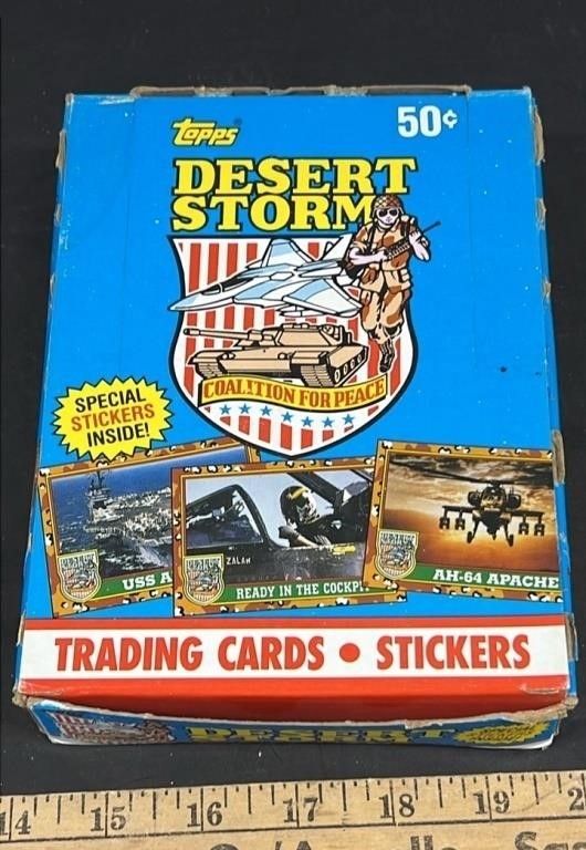 TOPPS Desert Storm Trading Cards. Appear to be