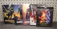 5 Star Wars DVDs