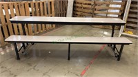 8ft Folding Bench