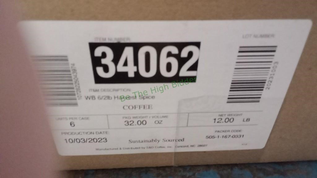 Harvest Spice Coffee Beans 34062