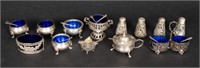 Sterling & Continental Silver Tableware Group