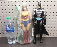 Batman and Wonder Women Action Figures