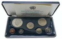 1973 JAMAICA Proof Coin Set -925 Sterling Silver
