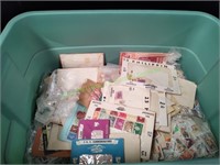 Tote of Vintage Stamps