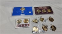 12 gold dollar collection