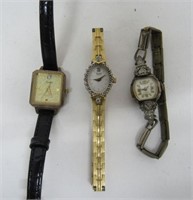 3 Vintage Ladies Watches