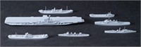 World War II USN Navy Training Ship Models