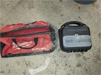 2 empty tool carrying cases