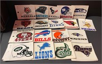Large Lot of NFL & Collegiate Stickers