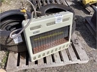 D1. Glo-warm propane heater works